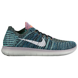 Nike Free RN Flyknit Women's Running Shoes Black/Hyper Turquoise